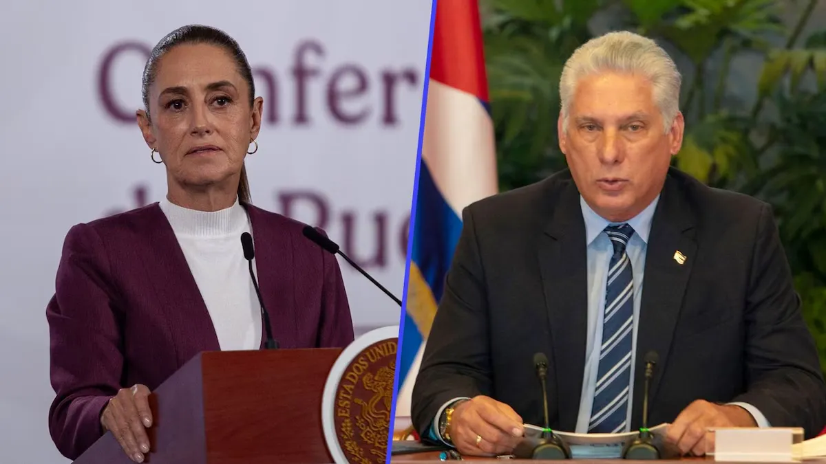 De envío de petróleo a la ayuda humanitaria: así es la relación entre Sheinbaum y Díaz-Canel