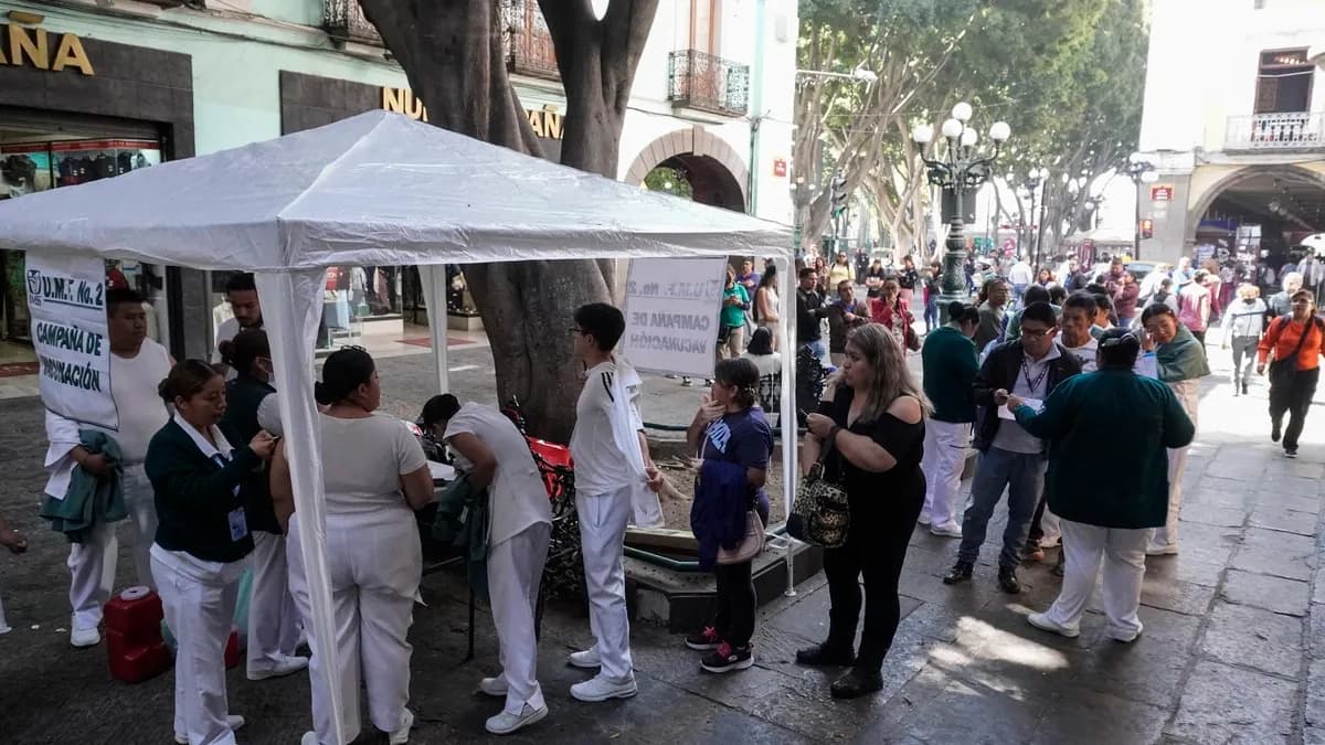 Este fin de semana el IMSS aplicará vacunas contra sarampión, covid e influenza