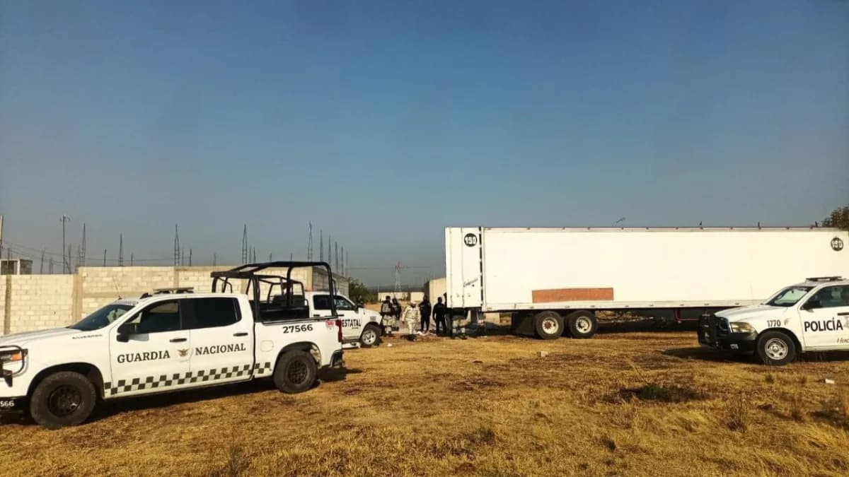 GN recupera tráiler robado en Huixcolotla tras asalto en la Puebla-Orizaba