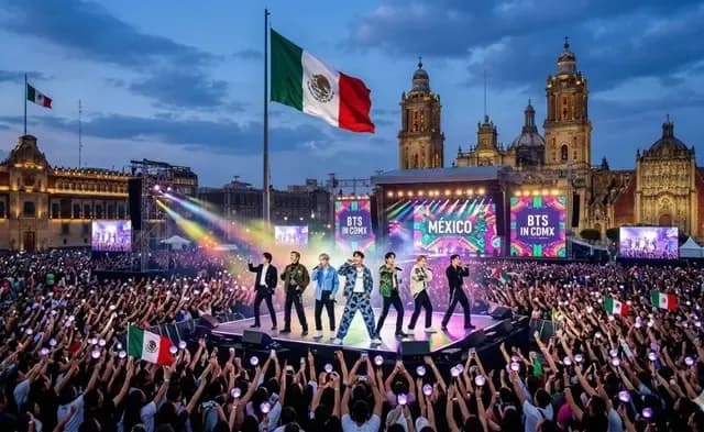 ¿BTS gratis en el Zócalo? Sheinbaum revela gestiones