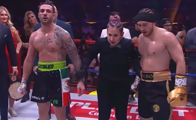 ¡Multa millonaria! Nicola Porcella usó la bandera de México en Ring Royale