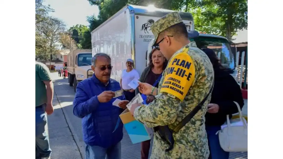 Gobierno de México entrega en Puebla más de 6 mil apoyos por Tormenta Jerry
