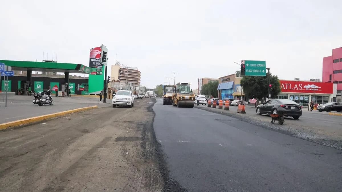 Repavimentar la Diagonal Defensores y la Prolongación Reforma en Puebla costará 88 millones