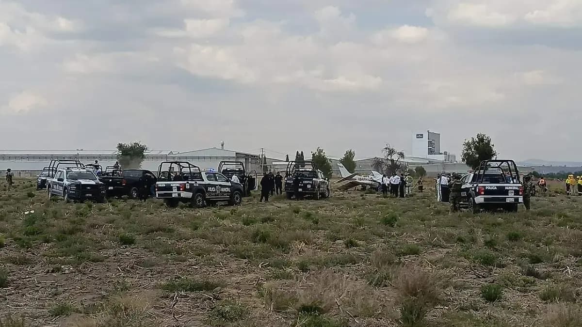 Ascienden a cuatro los muertos al desplomarse avioneta en Huejotzingo; iban a Poza Rica