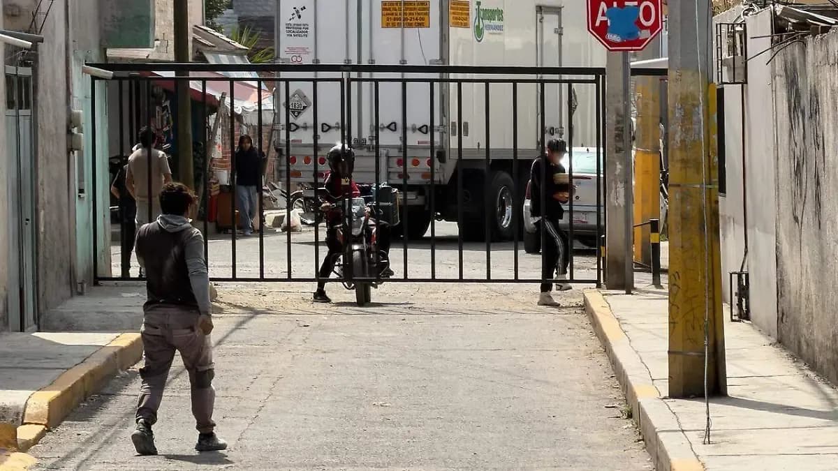 Colocan rejas en puente peatonal de Viveros del Valle; cobrarían 350 pesos por copia de la llave