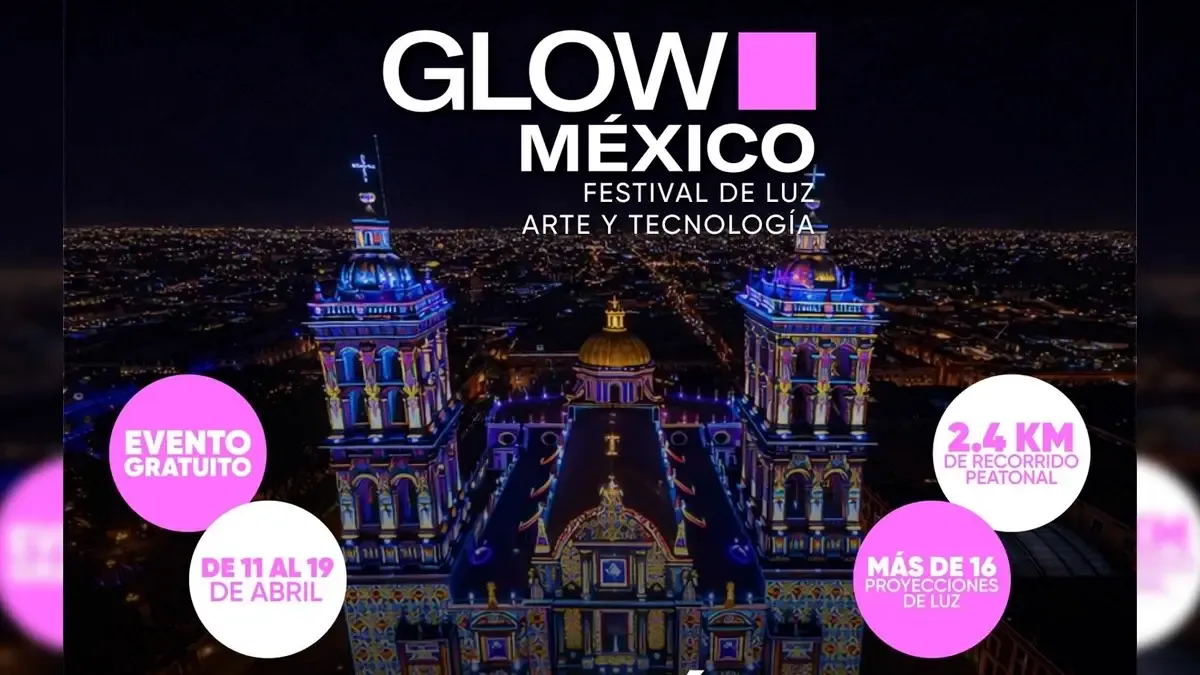 Fecha, horarios y ruta del Glow México en Puebla
