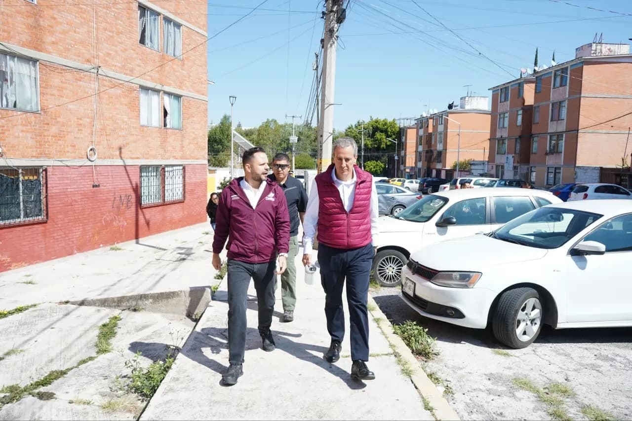 Refuerzan mantenimiento vial en juntas auxiliares con programa Bacheando Puebla