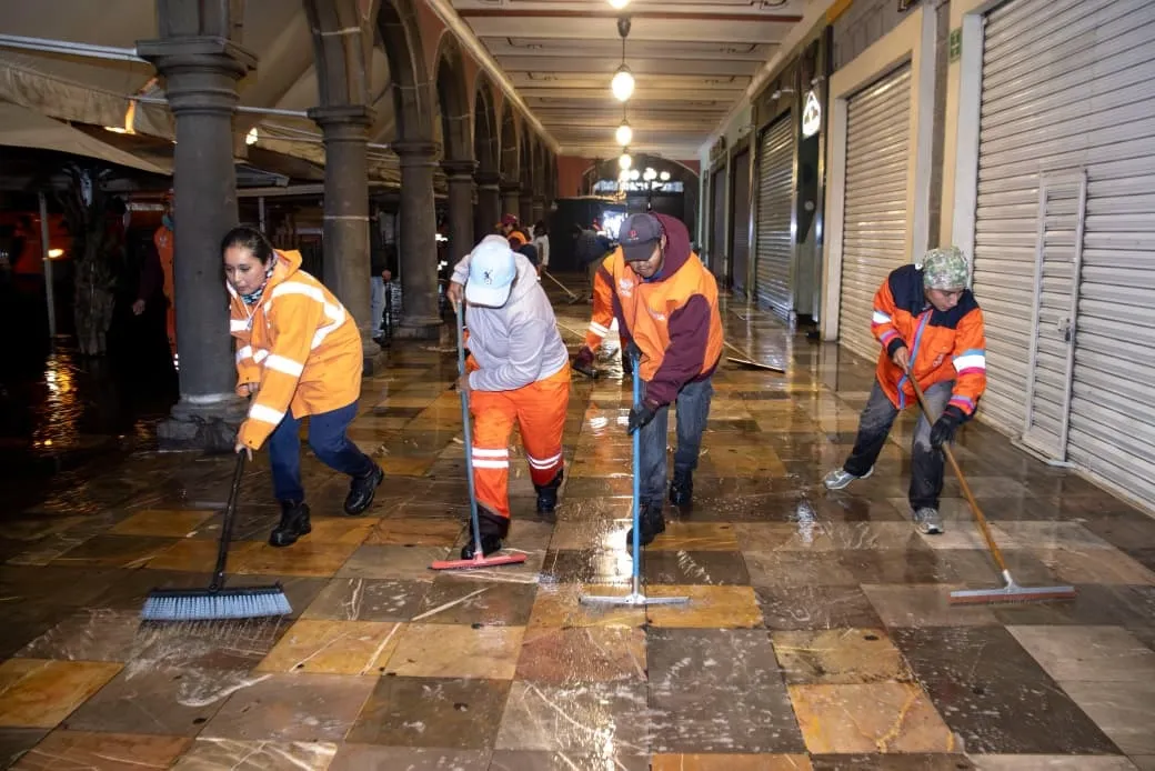Mejoran imagen urbana del Centro Histórico con acciones de mantenimiento