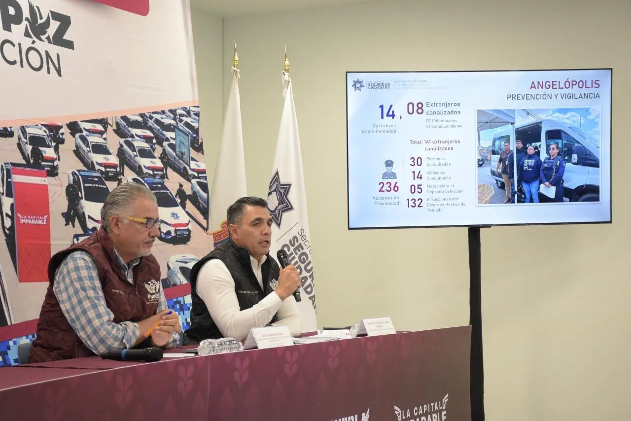 Presentan resultados de operativos y estrategias de seguridad