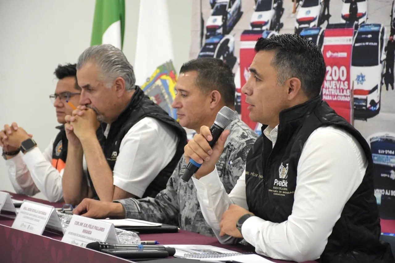 Fortalece Puebla seguridad con coordinación interinstitucional en carreteras