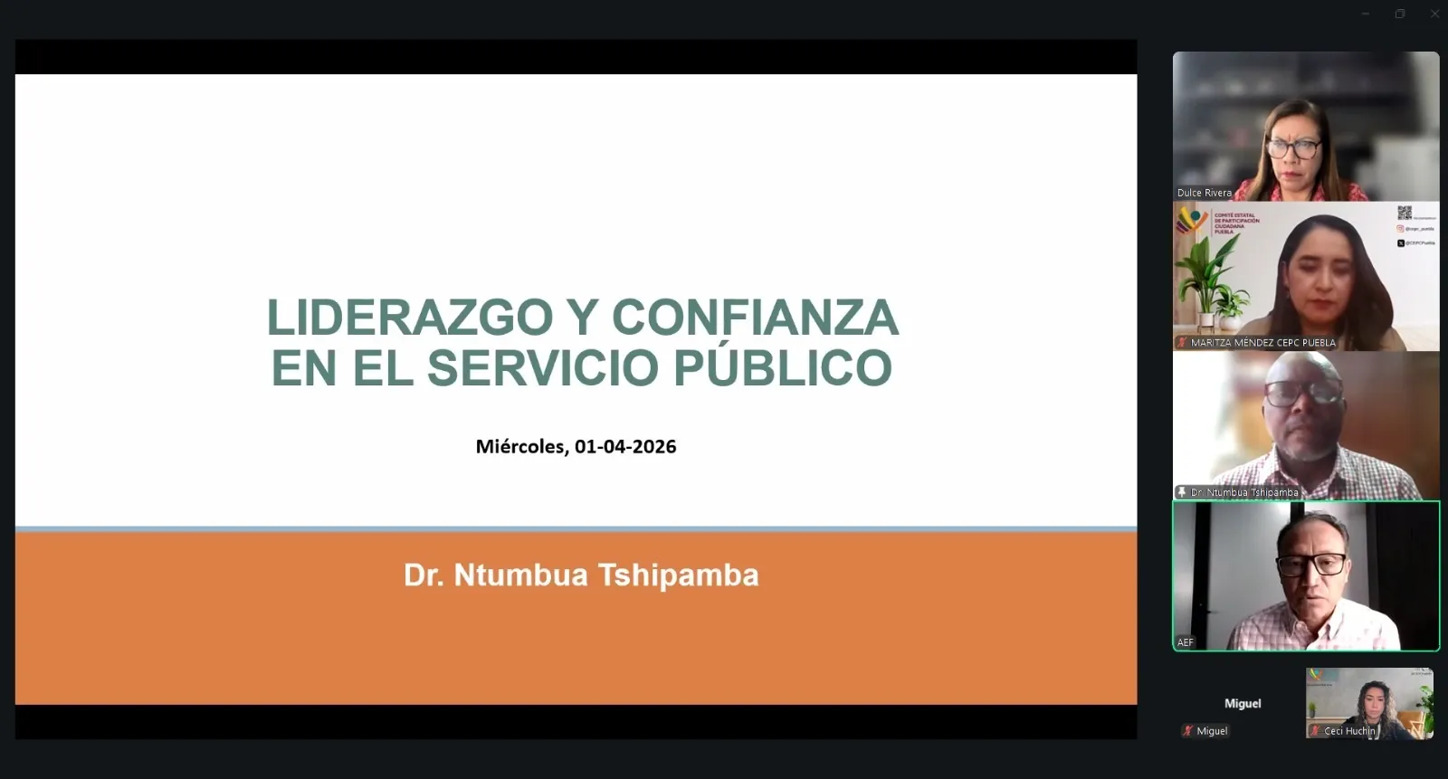 Refuerzan cultura de integridad en la administración pública