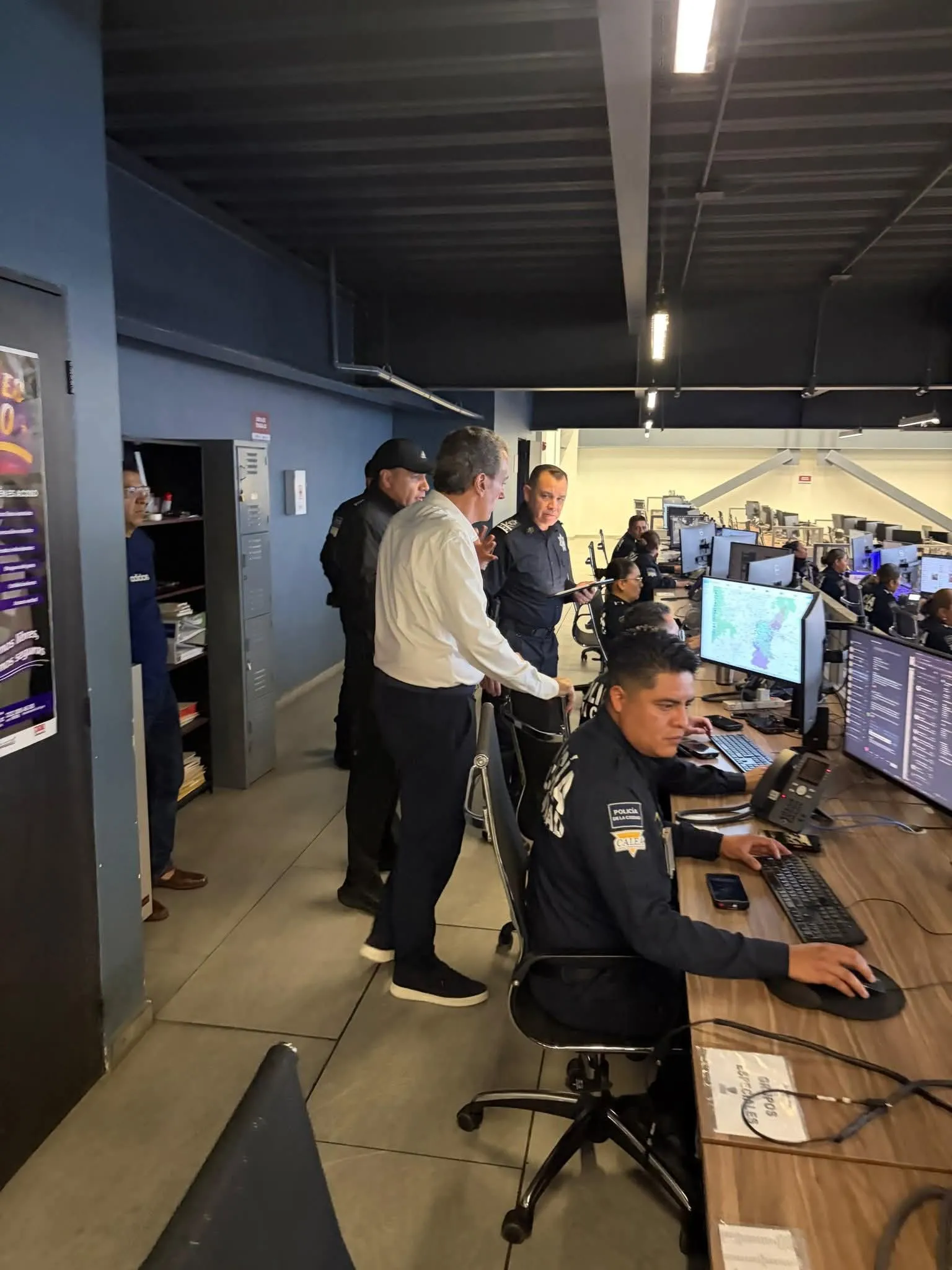Supervisan operación tecnológica para atención de emergencias