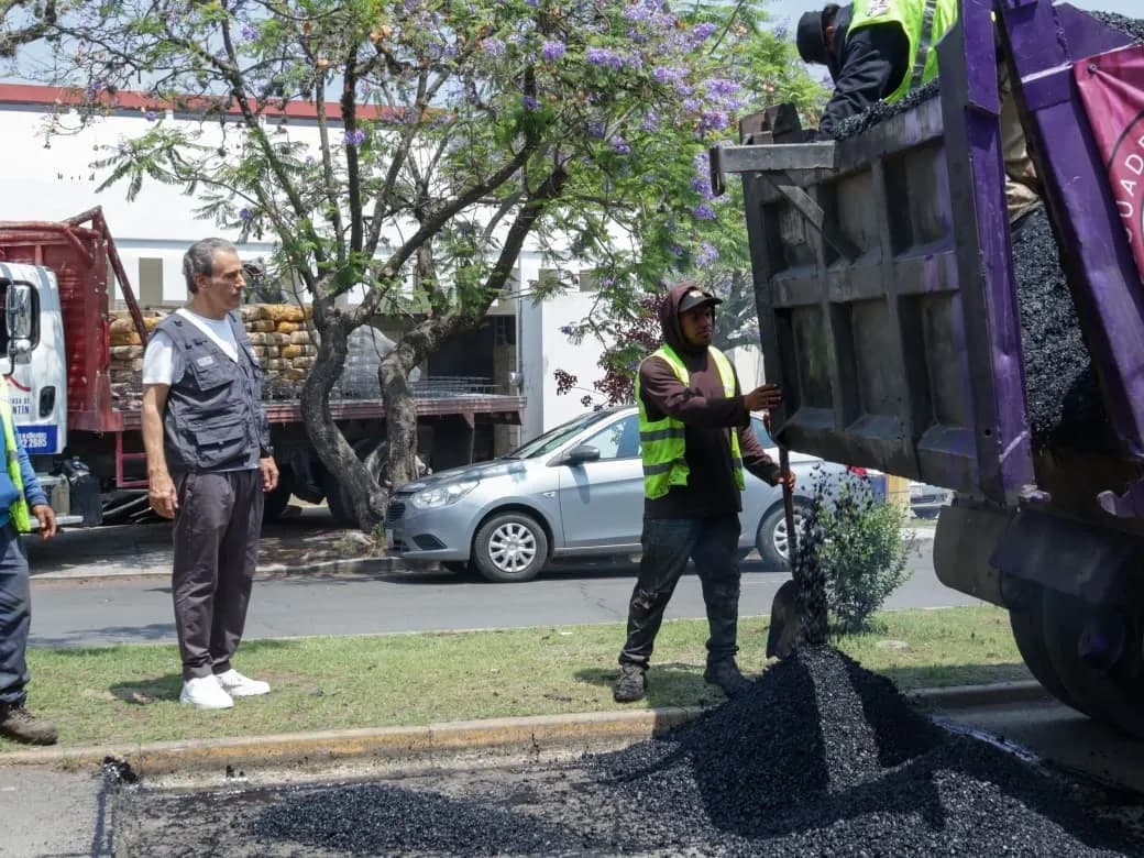 Avanza programa “Bacheando Puebla” en beneficio de la ciudadanía