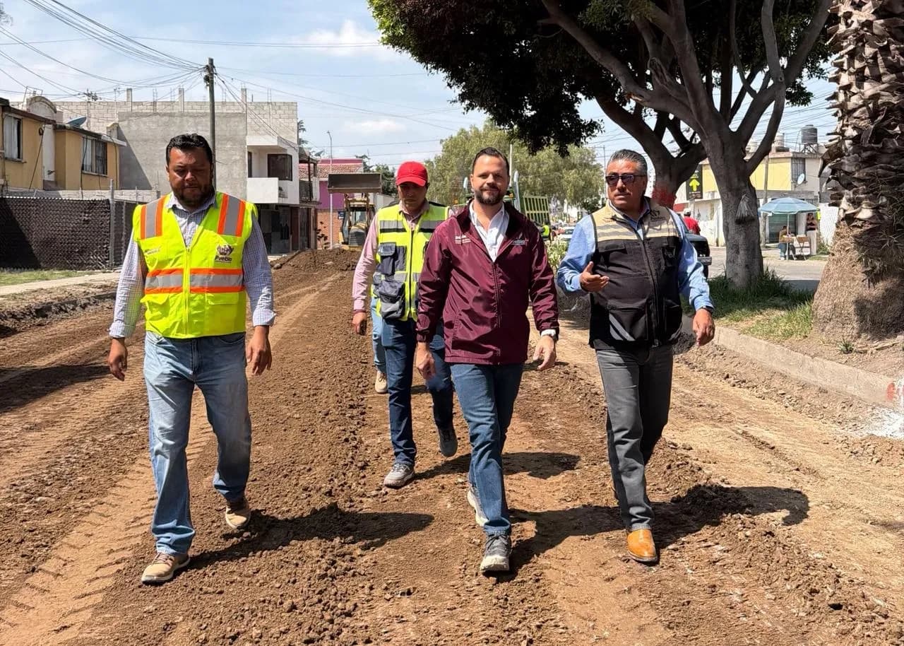 Supervisan obras en Bulevar Apulco para fortalecer movilidad