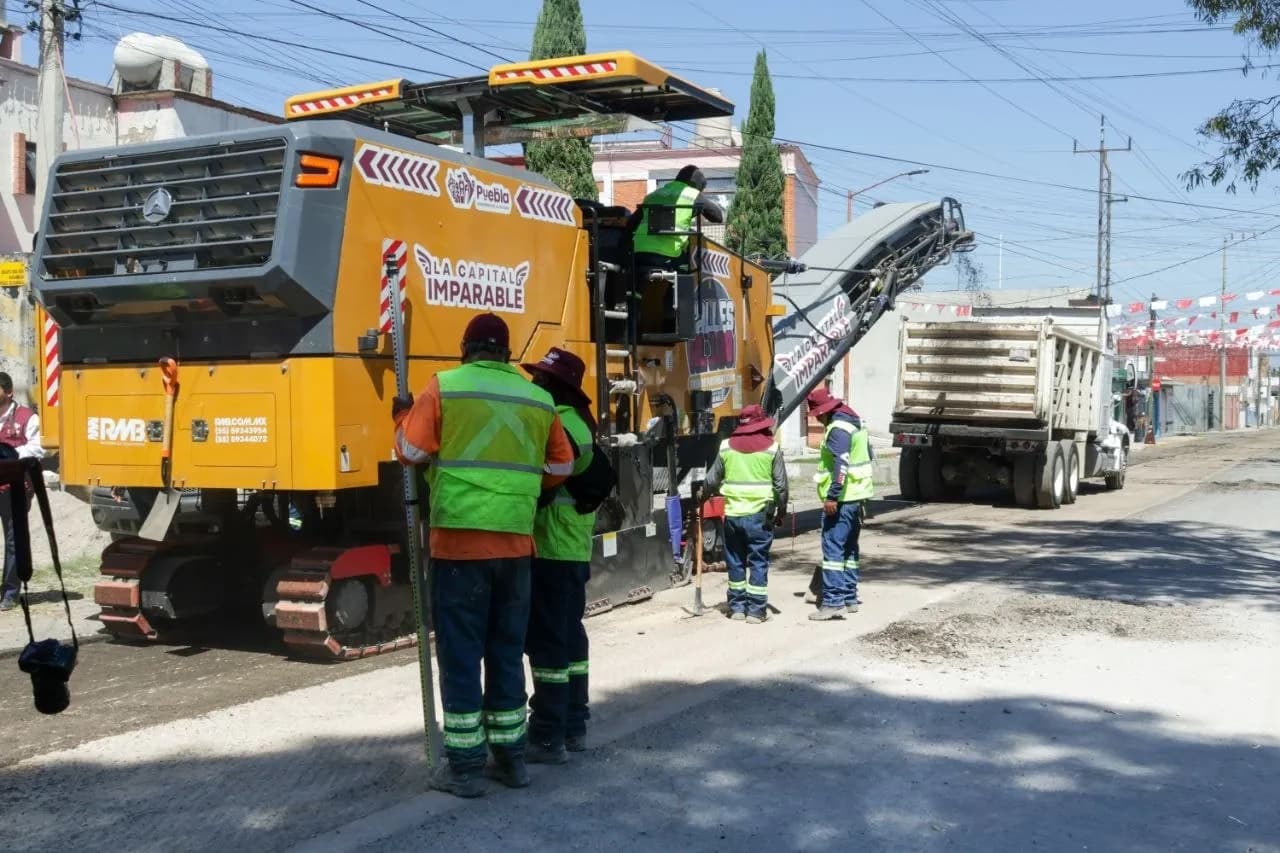 Refuerzan mejoramiento vial con Tren Capitalino