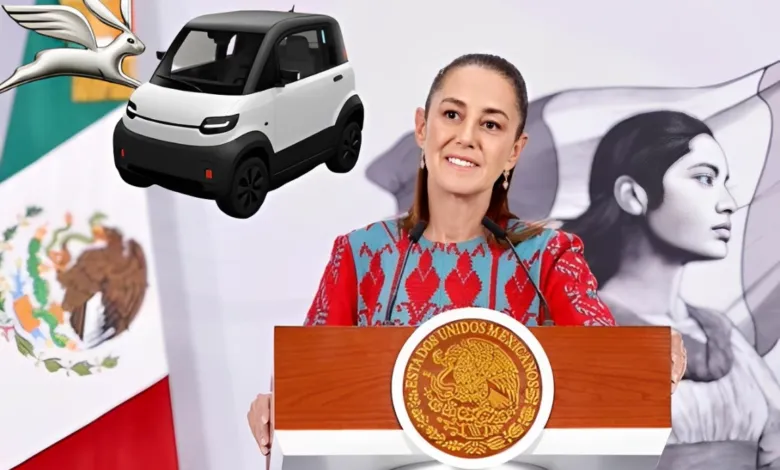 Anuncia Sheinbaum presentación de Olinia y plantea alianza privada para fabricarlo