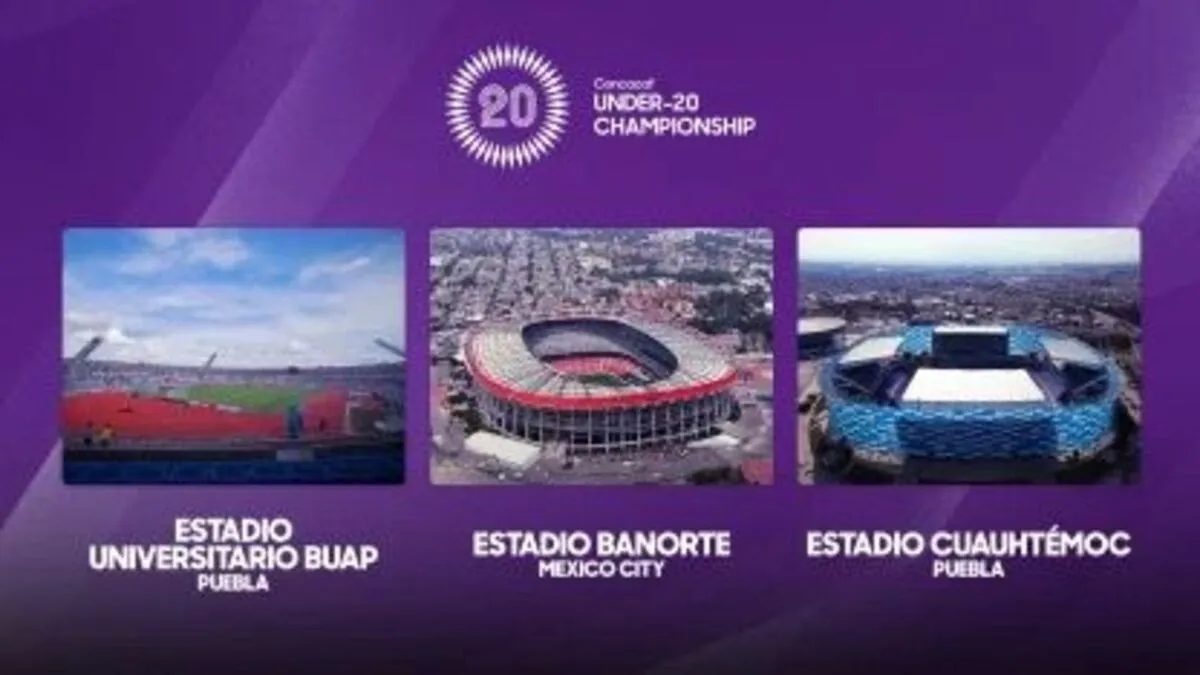 Concacaf elige a Puebla como sede del Campeonato Sub-20