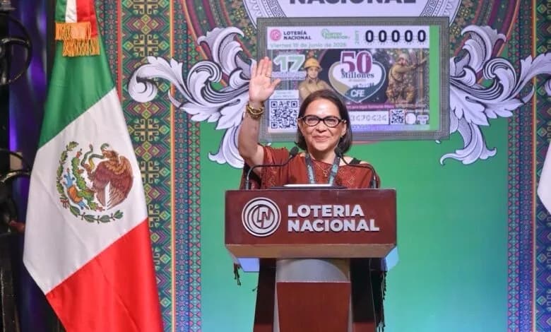 Lotería Nacional lanza billete por los 50 millones de usuarios de CFE en México