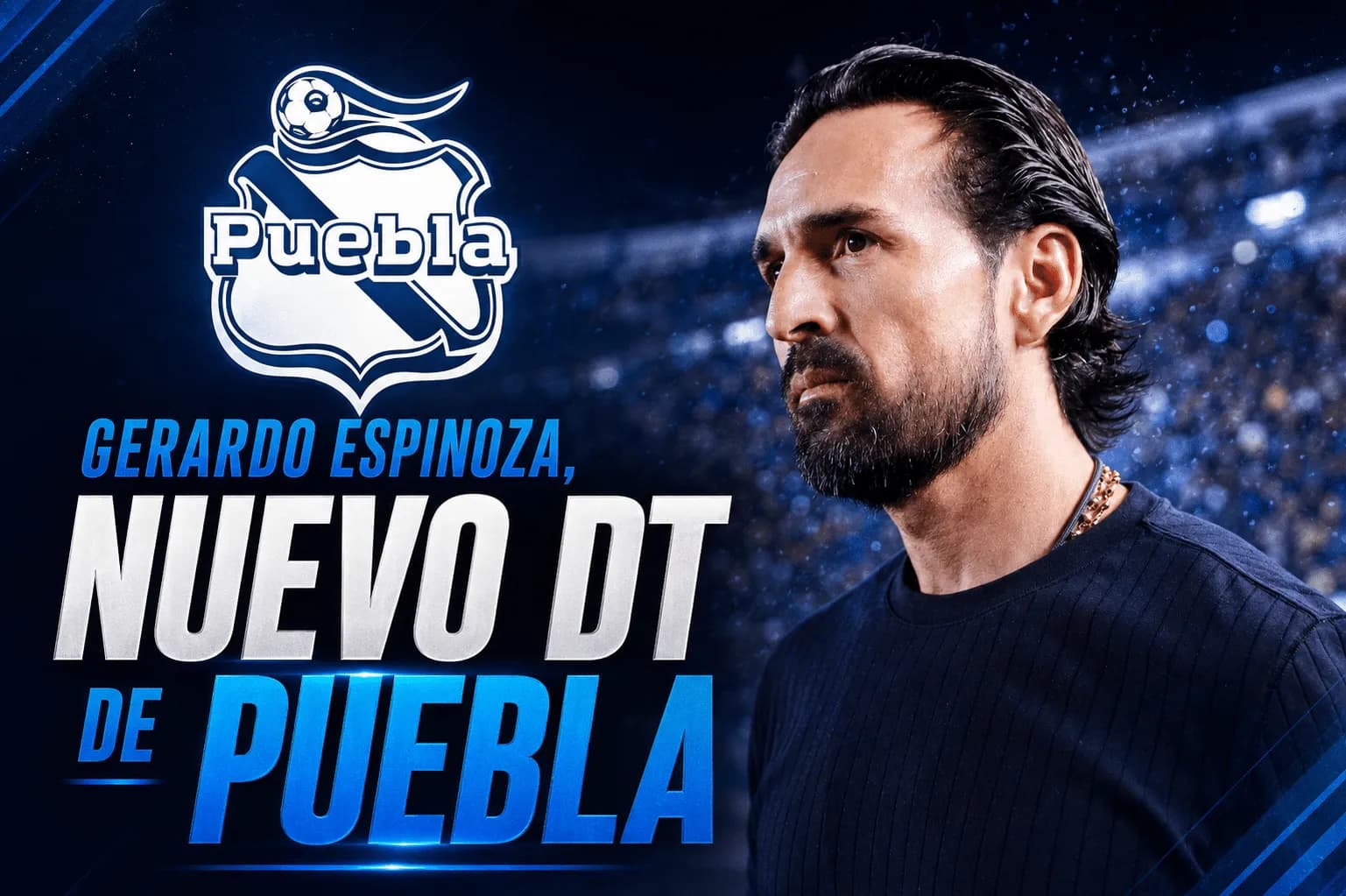 Gerardo Espinoza será el nuevo DT de Puebla
