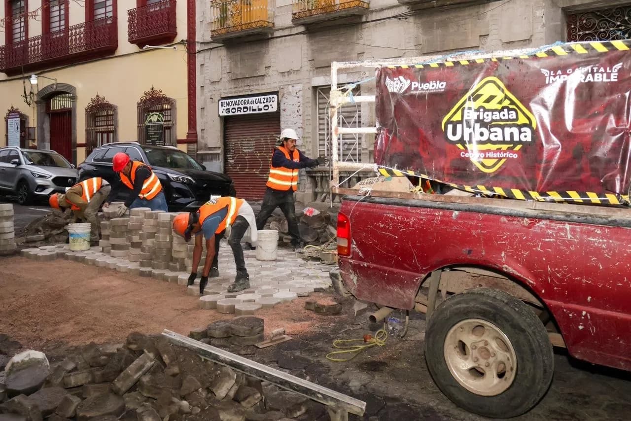 Mejoran vialidades en zona patrimonial