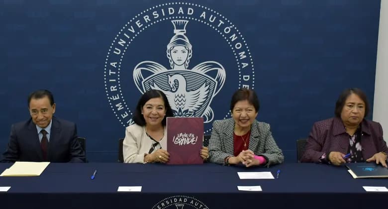 BUAP y CECyTE Puebla firman convenio para impulsar formación tecnológica de estudiantes