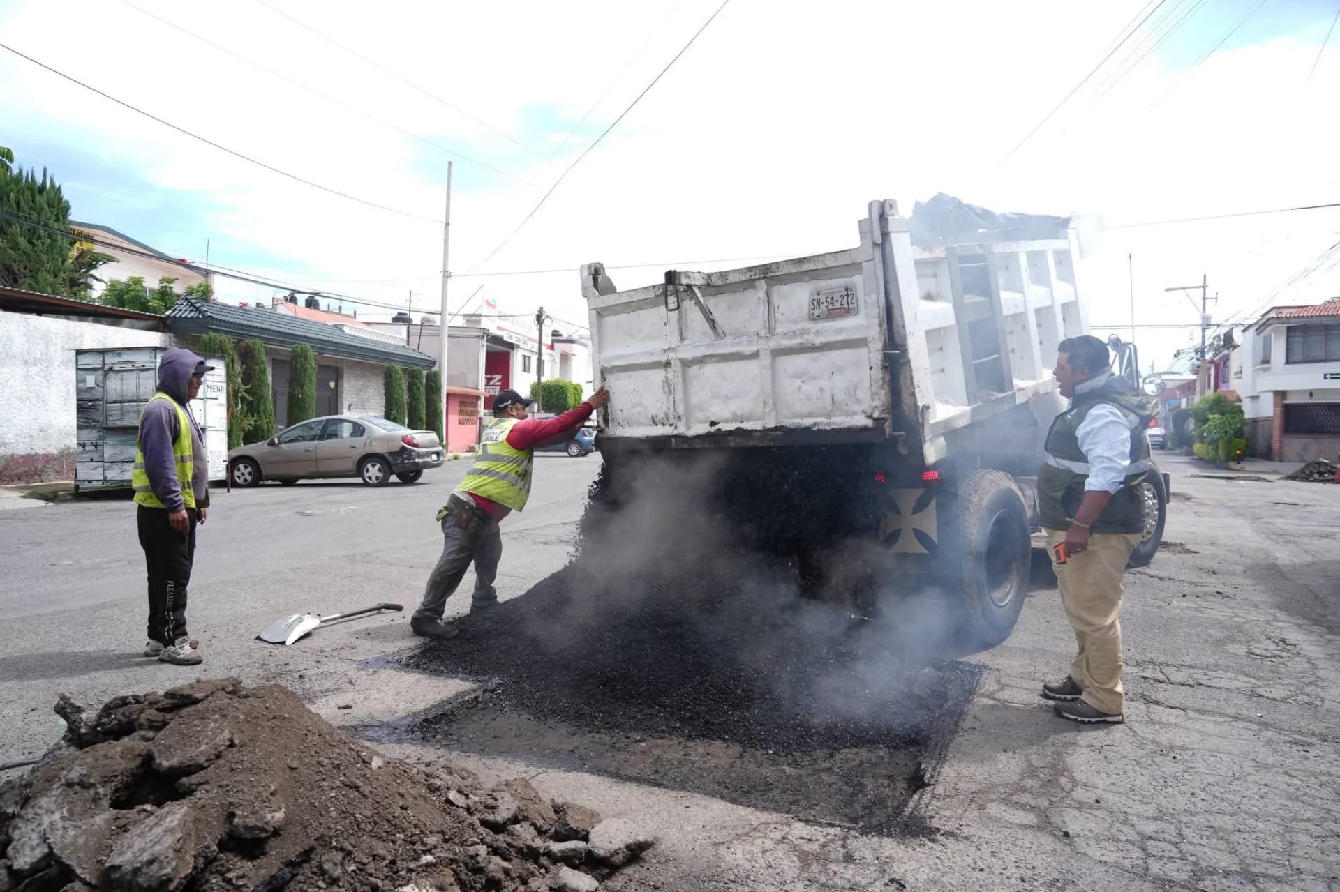 Programa de bacheo llegará a distintas vialidades de Puebla capital este lunes