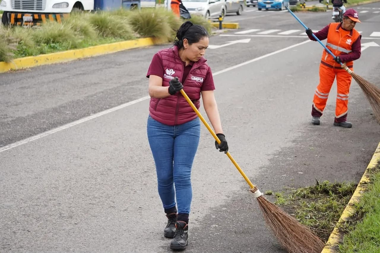 Mejoran entorno urbano en Puebla