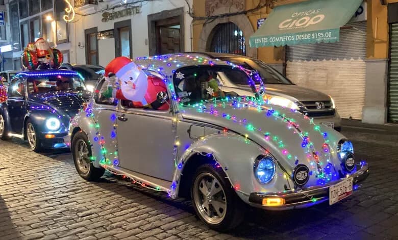 Cuautlancingo: 200 vochos por el Día del Sedán Volkswagen