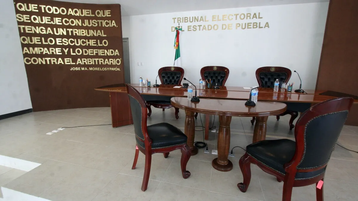Pavel Gaspar propone que presidencia del Tribunal Electoral en Puebla dure tres años
