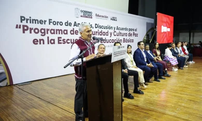 Impulsa SEP Puebla cultura de paz para prevenir violencia escolar