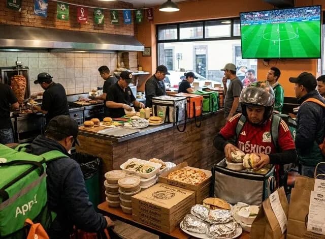 Mundial dispara 400% la comida a domicilio en Puebla