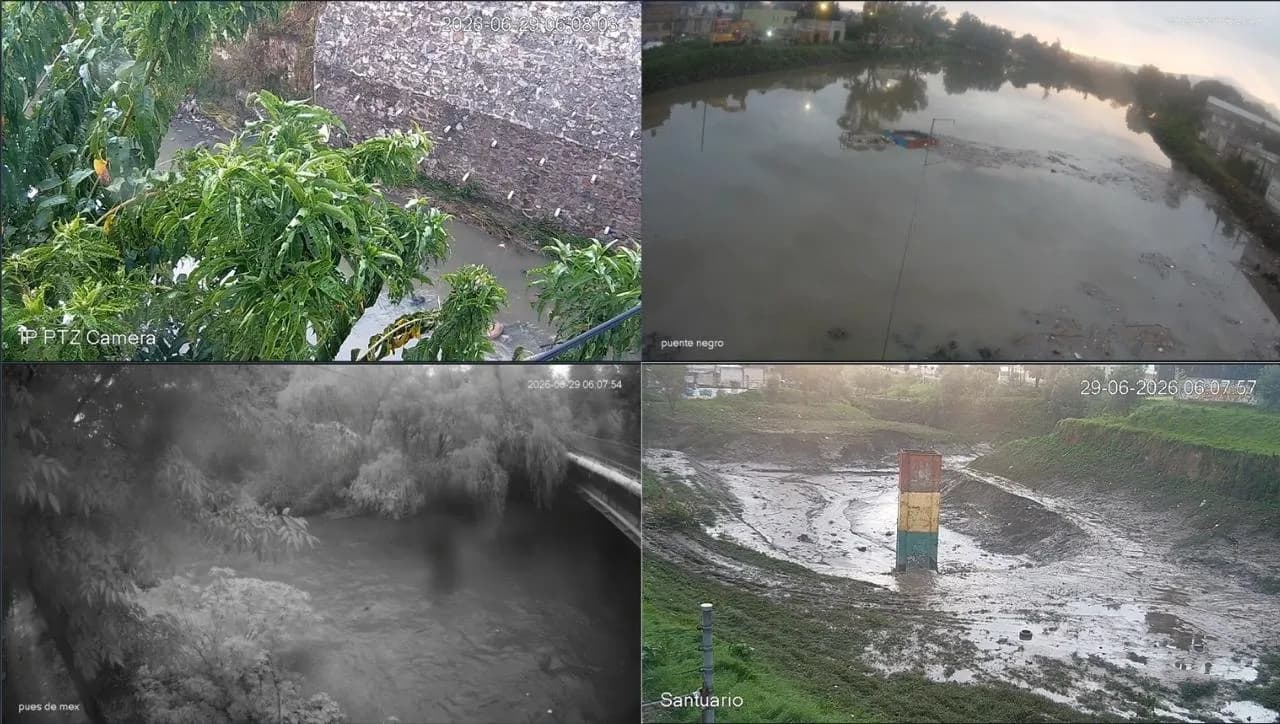 Avanza atención en Puente Negro y Centro Histórico tras lluvias en Puebla