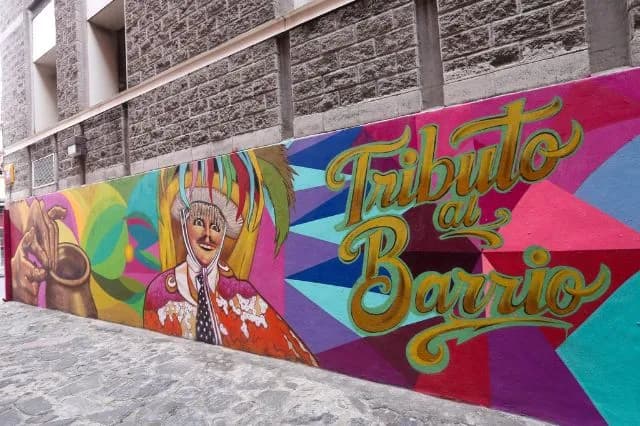 Mural rinde homenaje a barrios fundacionales y suma atractivo turístico en Puebla