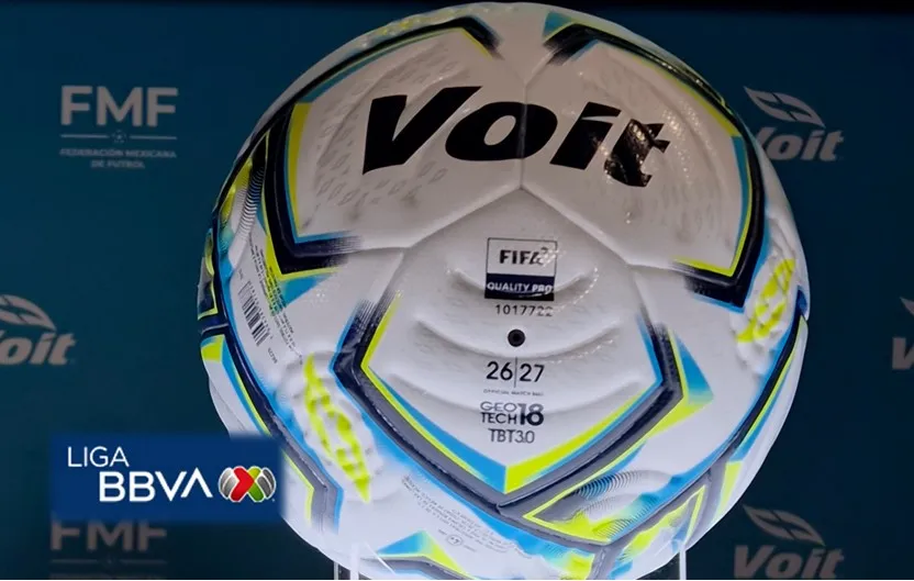 Ya ha sido presentado el nuevo balón de la Liga MX