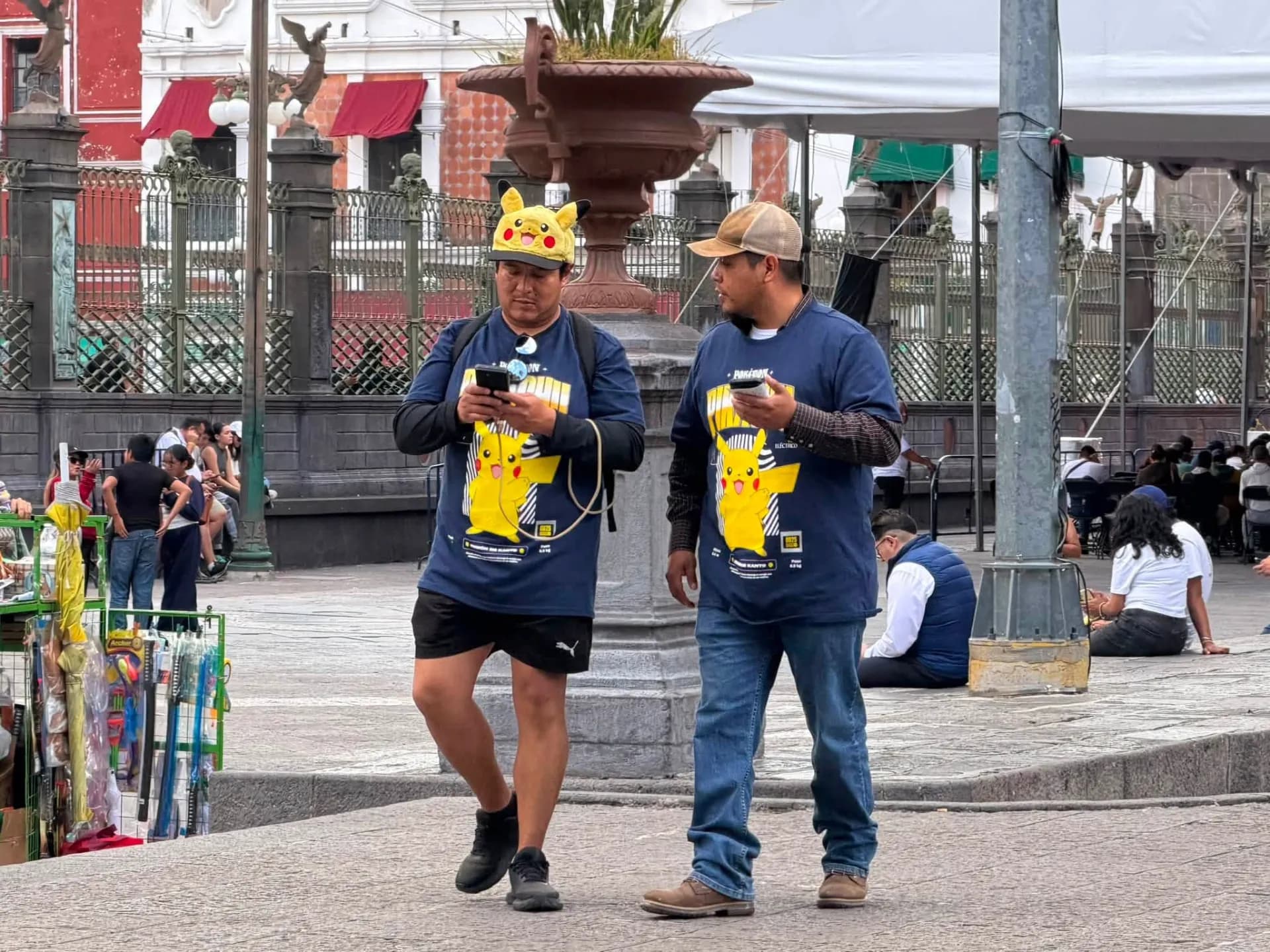 Pokémon Go reúne en Puebla a jugadores de diferentes estados del país