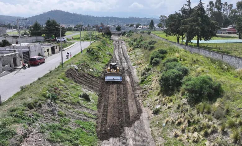 Refuerzan obras para prevenir inundaciones en Ciudad Serdán
