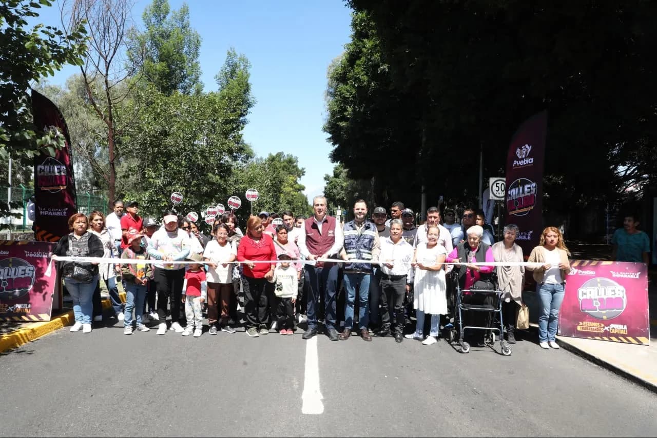 Gobierno de la Ciudad entrega rehabilitación del bulevar Xonaca