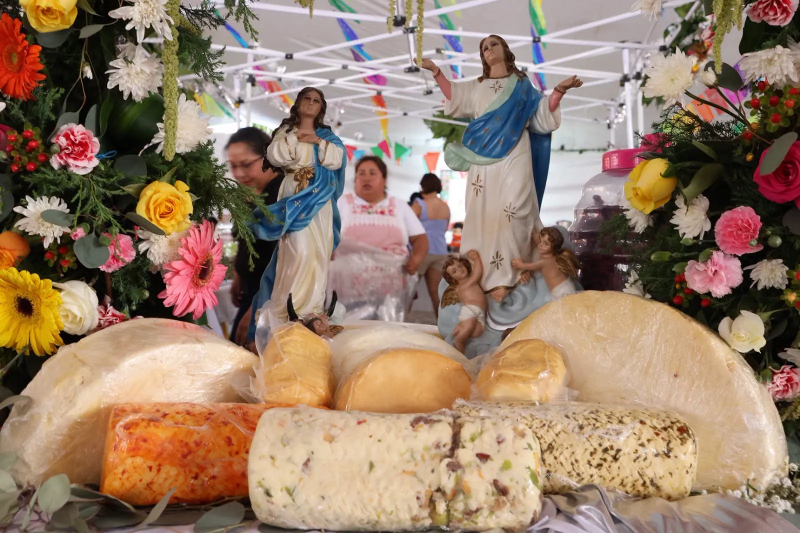 Santa María Tonantzintla celebra la Feria del Queso con sabores tradicionales y gourmet