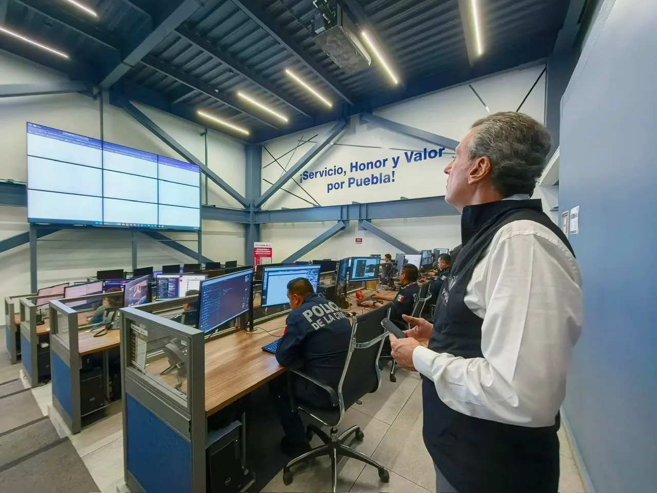 Puebla 360 opera con más de 700 cámaras para monitorear la capital