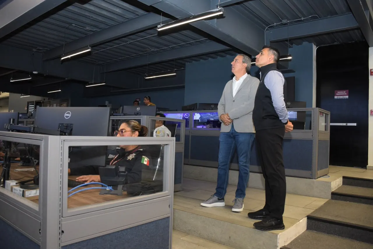 Alcalde de Puebla supervisa monitoreo por lluvias y operación de Puebla 360