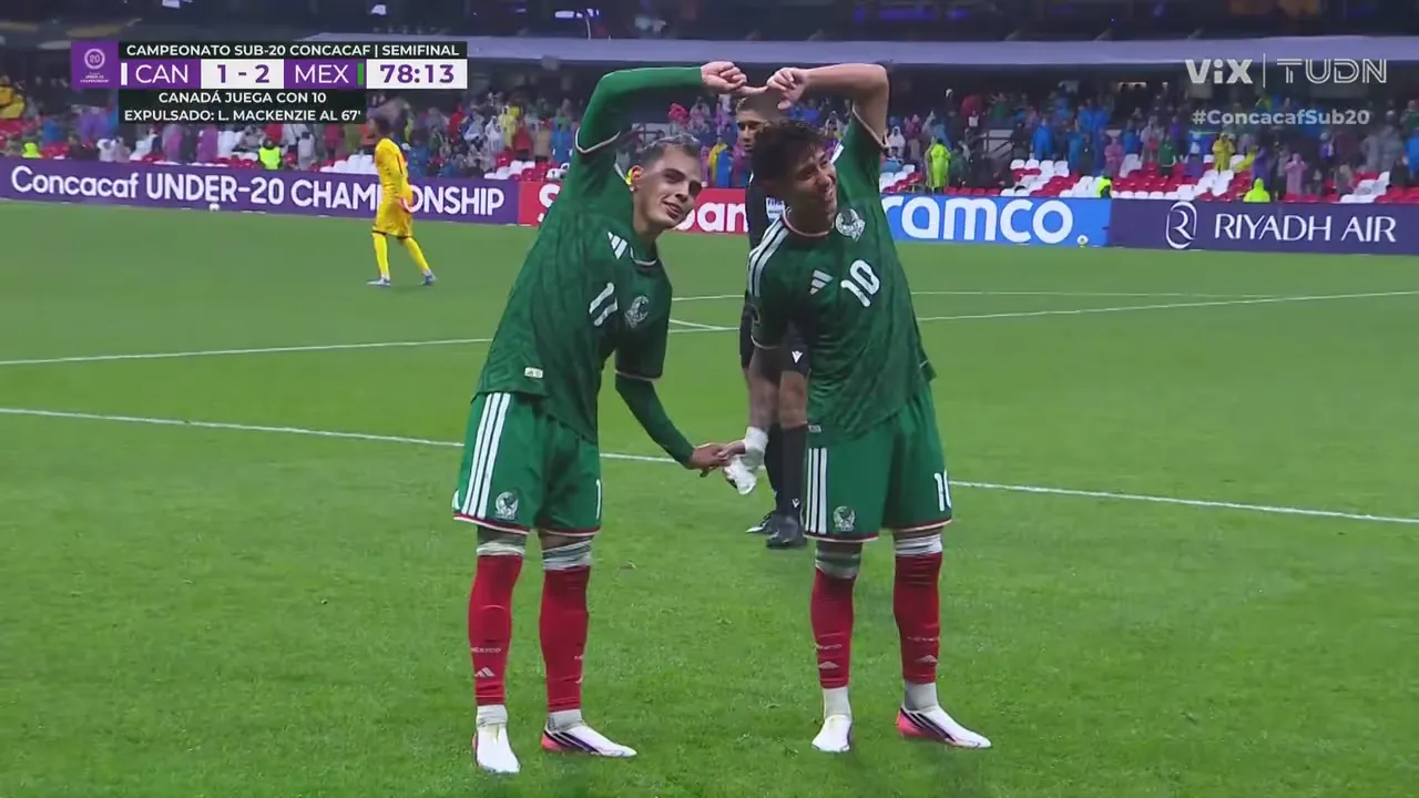 México vence a Canadá y avanza a la final del Premundial Sub-20 de Concacaf