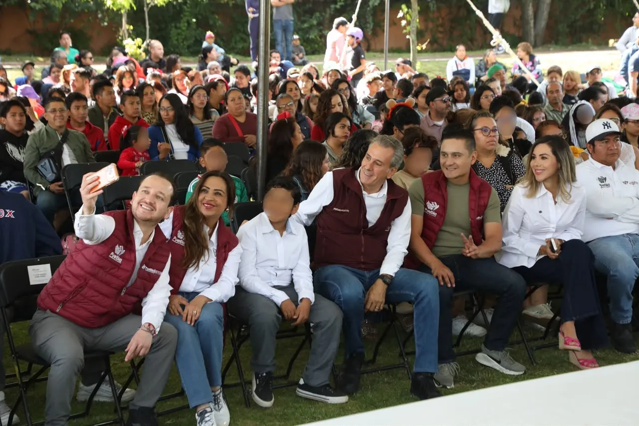Alcalde de Puebla impulsa formación ambiental de 100 niñas y niños en Laguna de Chapulco