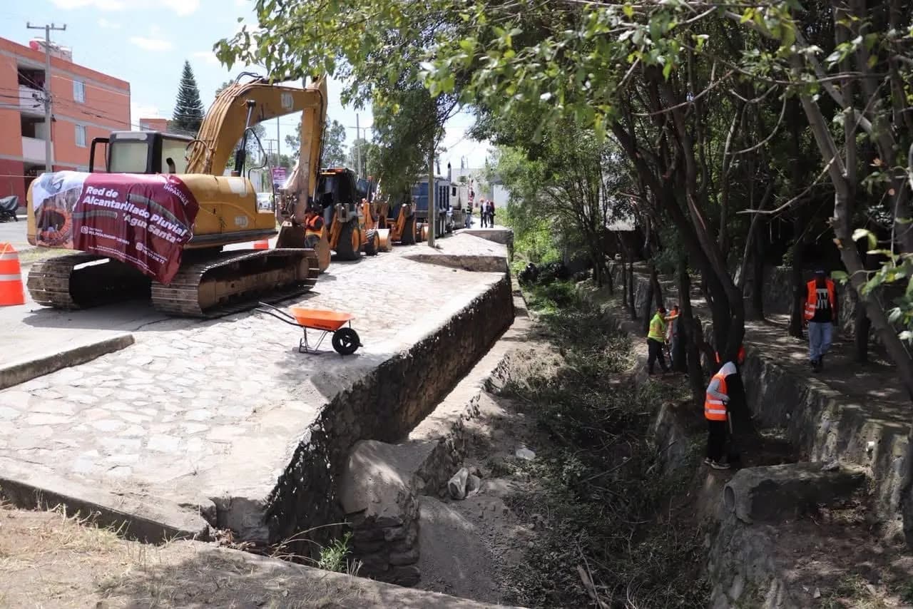 Más de 32 mil habitantes serán beneficiados con nueva red pluvial del Gobierno de la Ciudad en Agua Santa