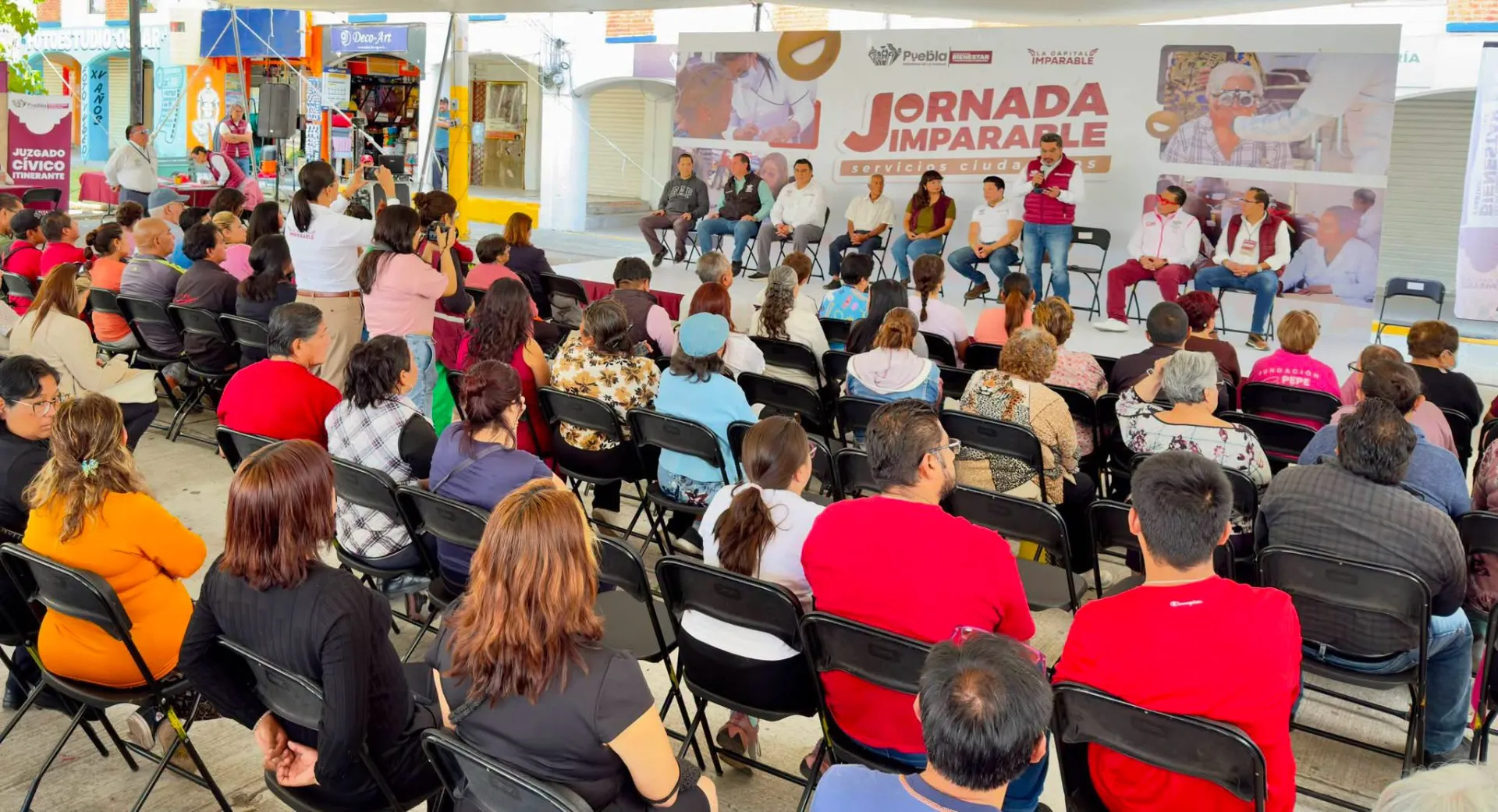 Gobierno de la Ciudad acerca más de 9 mil servicios gratuitos a familias de Puebla