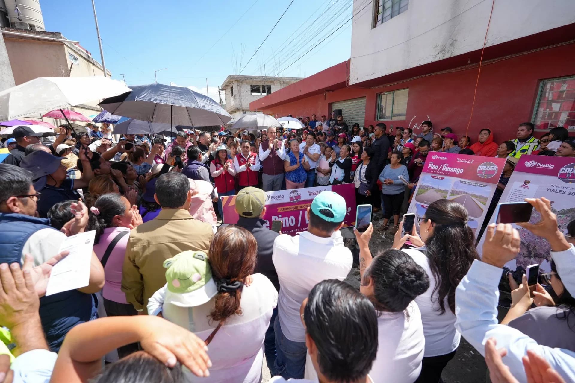 Gobierno de la Ciudad rehabilita vialidades en La Resurrección para beneficiar a más de 15 mil habitantes