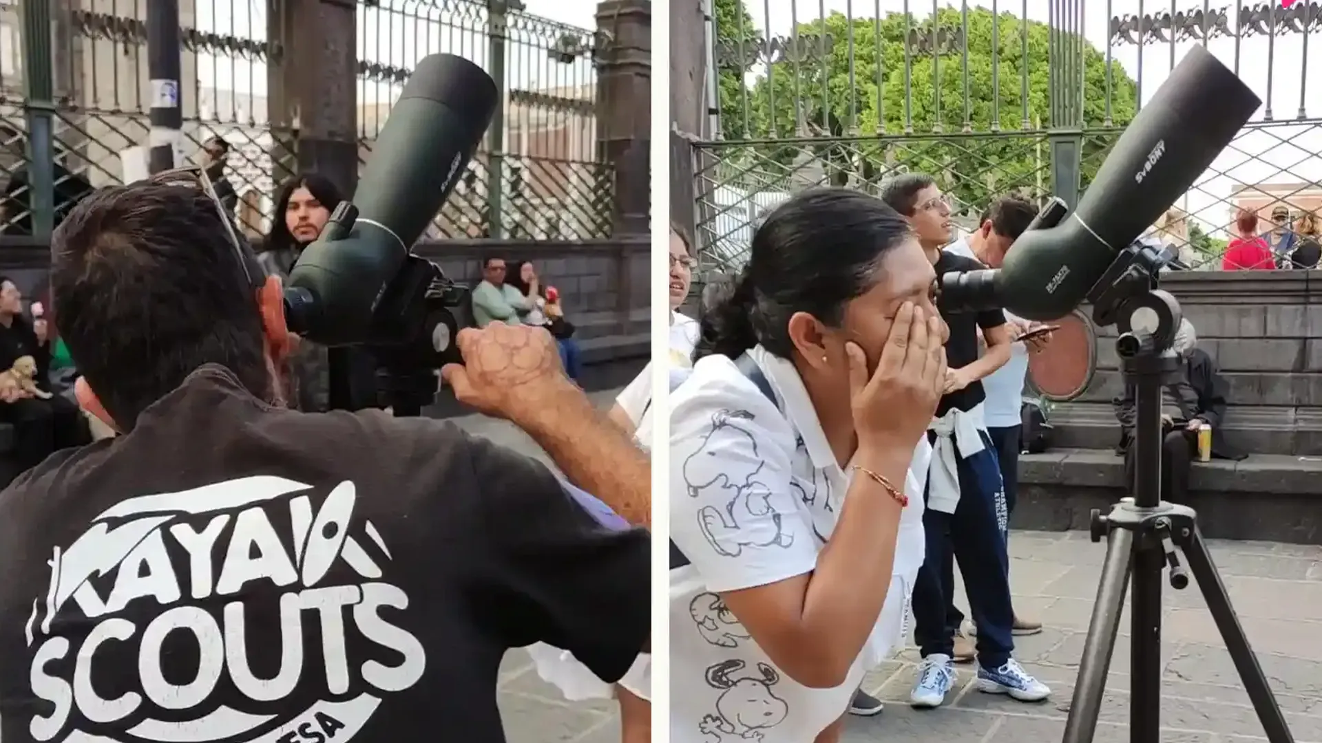 Mira la Luna gratis desde el Centro Histórico con “Polvo de Estrellas”