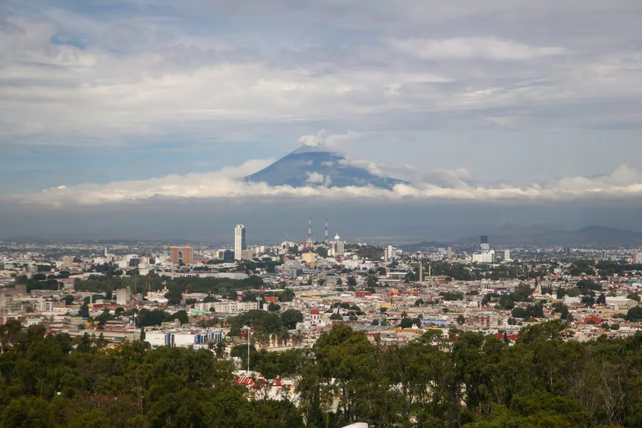 Puebla tendrá máxima de 27 grados este viernes; aumentará la nubosidad durante el día