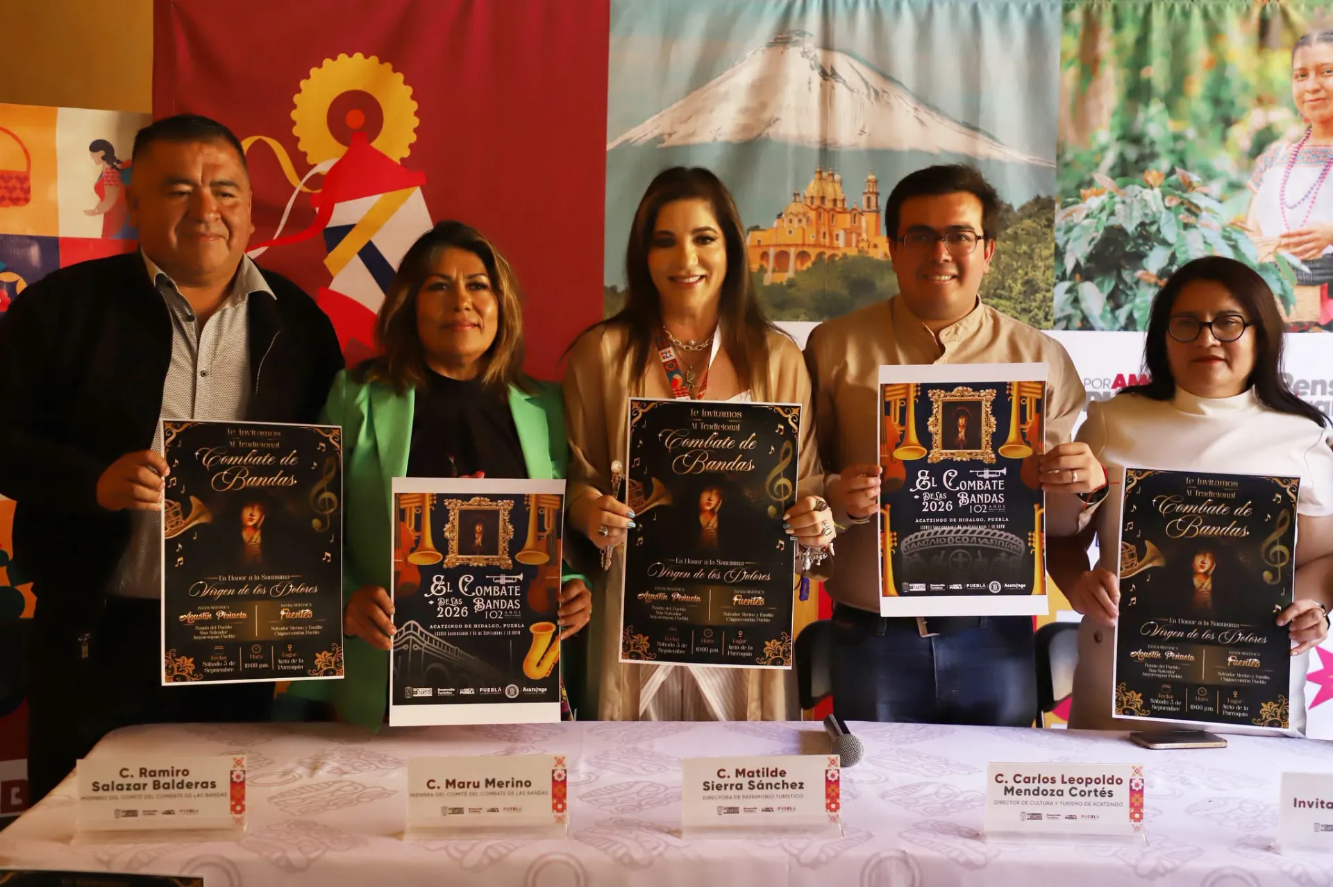 Acatzingo mantiene viva su tradición musical con el Combate de Bandas