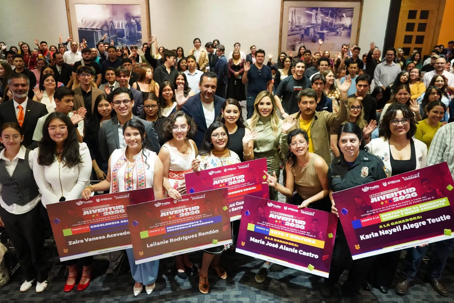 Gobierno de la Ciudad reconoce a cinco jóvenes con el Premio Municipal de la Juventud 2026