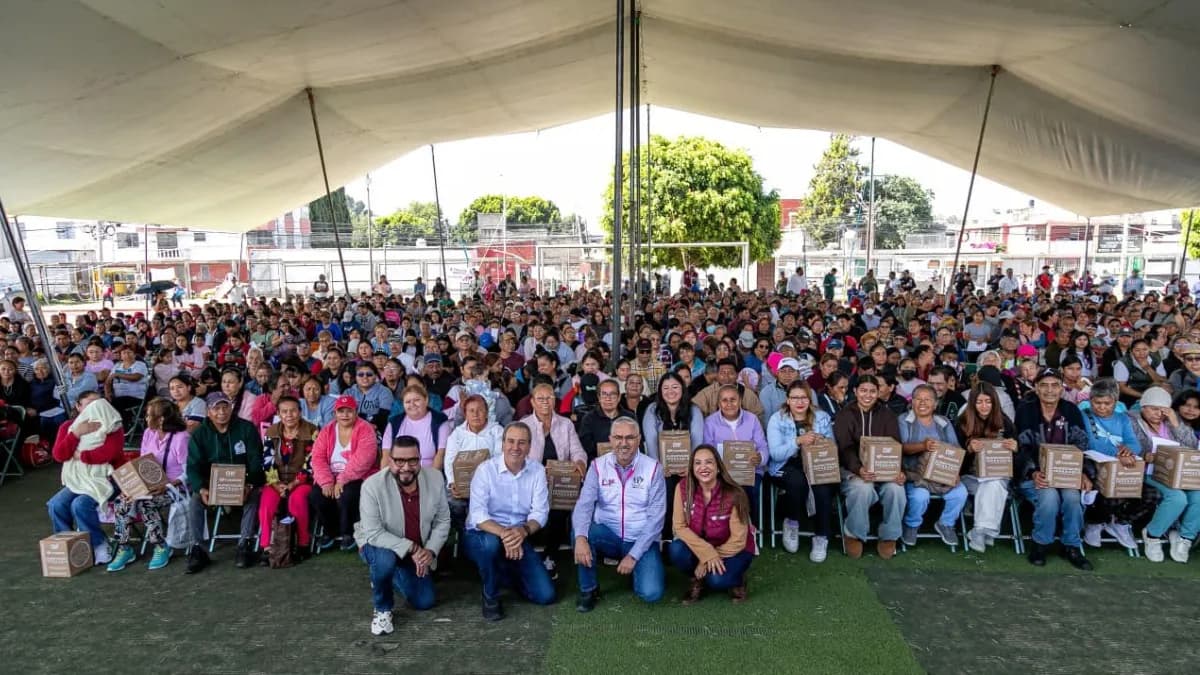 DIF Puebla Capital lleva 14 mil 700 despensas a San Jerónimo Caleras y Lomas de San Miguel